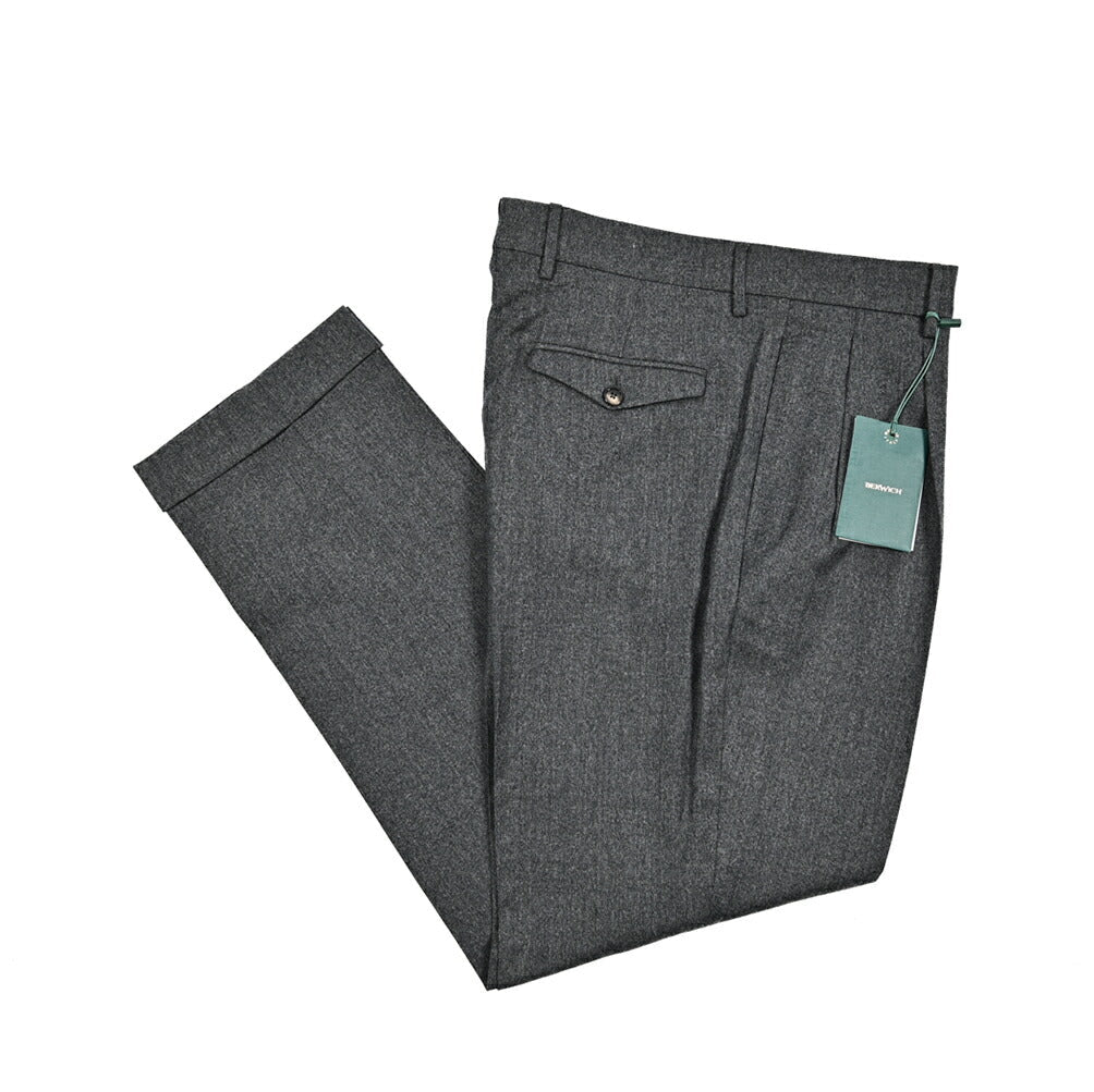 SALE｜BERWICH "NEGRONI LUX" ヴァージンウール100% ツータックスラックス｜433312-46｜GUARDAROBA MILANO OFFICIAL STORE