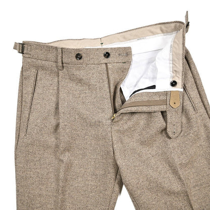 SALE｜BERWICH RETRO ウール100% ワンタックスラックス｜433153-46｜GUARDAROBA MILANO OFFICIAL STORE