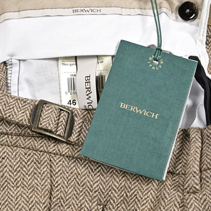 SALE｜BERWICH RETRO ウール100% ワンタックスラックス｜433153-46｜GUARDAROBA MILANO OFFICIAL STORE