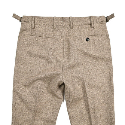 SALE｜BERWICH RETRO ウール100% ワンタックスラックス｜433153-46｜GUARDAROBA MILANO OFFICIAL STORE