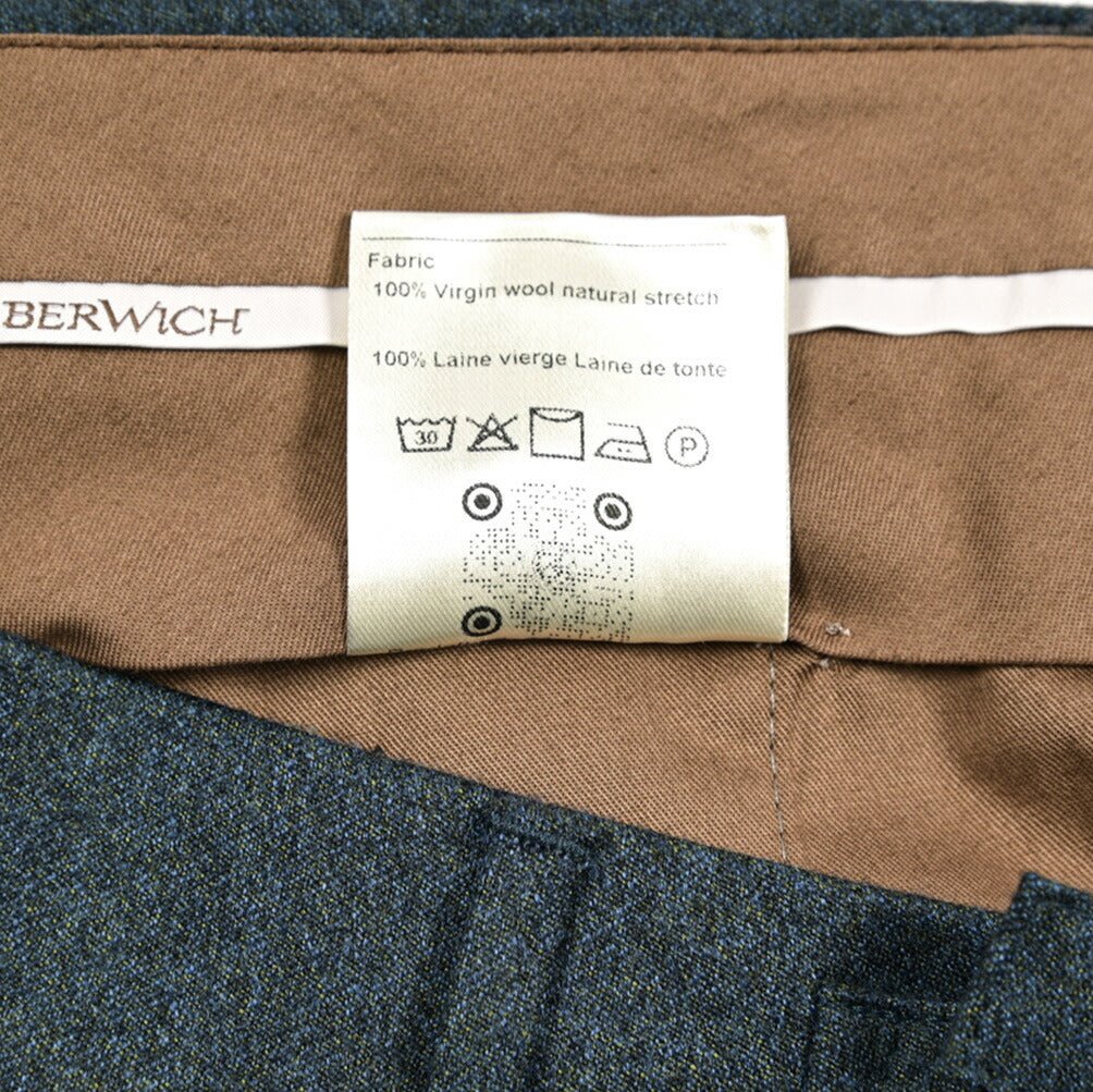 SALE｜BERWICH "RETRO" ヴァージンウール100% ワンタックスラックス｜433732-44｜GUARDAROBA MILANO OFFICIAL STORE
