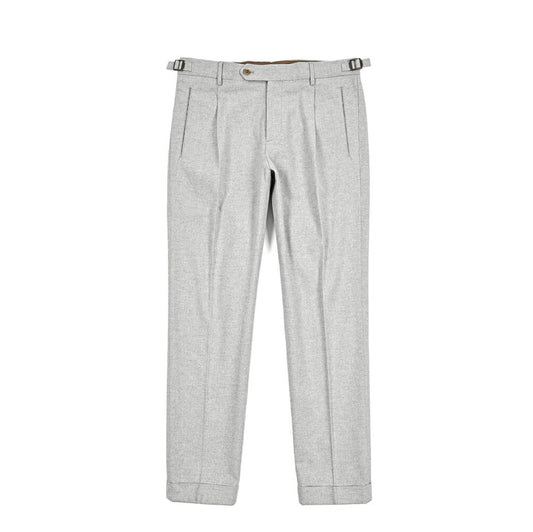 SALE｜BERWICH "RETRO" ストレッチコットン ワンタックフランネルパンツ｜433725-46｜GUARDAROBA MILANO OFFICIAL STORE