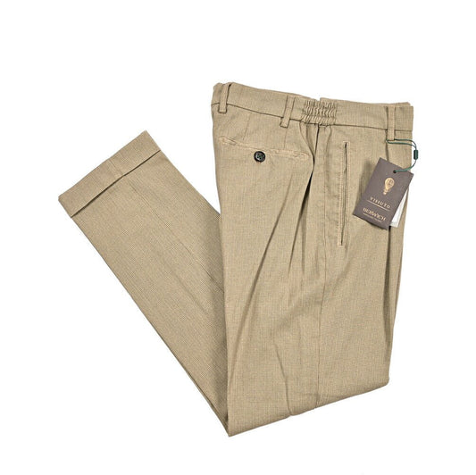 SALE｜BERWICH "RETRO ELAX" ストレッチコットン ワンタックパンツ｜424712 - 46｜GUARDAROBA MILANO OFFICIAL STORE