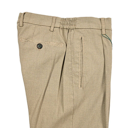 SALE｜BERWICH "RETRO ELAX" ストレッチコットン ワンタックパンツ｜424712 - 46｜GUARDAROBA MILANO OFFICIAL STORE