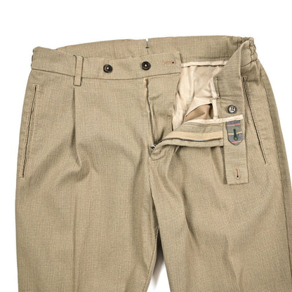SALE｜BERWICH "RETRO ELAX" ストレッチコットン ワンタックパンツ｜424712 - 46｜GUARDAROBA MILANO OFFICIAL STORE