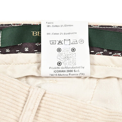 SALE｜BERWICH "RETRO - GD" ストレッチコットン 中畝コーデュロイパンツ｜433064-46｜GUARDAROBA MILANO OFFICIAL STORE