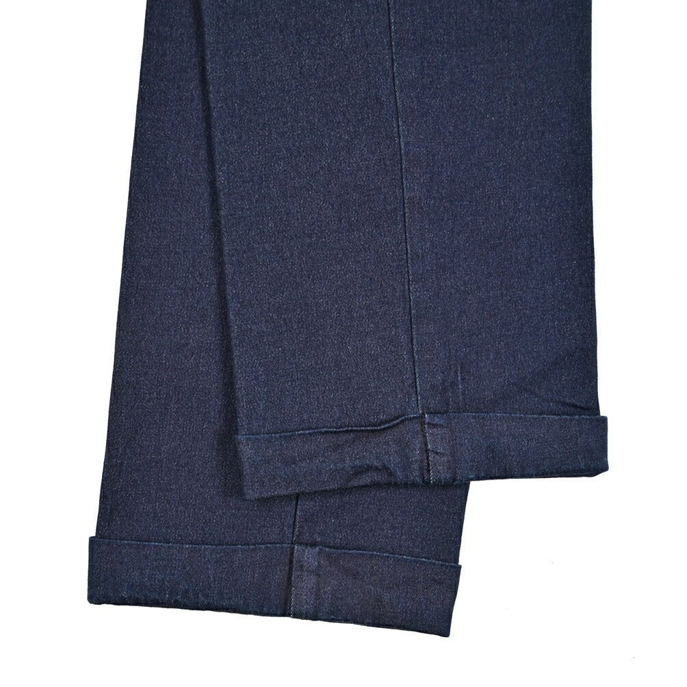 SALE｜BERWICH "RETRO - GD" ストレッチコットン ワンタックデニムスラックス デニスラ｜433325-44｜GUARDAROBA MILANO OFFICIAL STORE