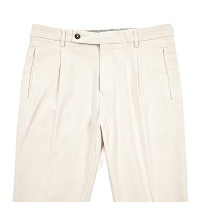 SALE｜BERWICH "RETRO - GD" ビスコース混コットン ワンタックストレッチパンツ｜433769-44｜GUARDAROBA MILANO OFFICIAL STORE