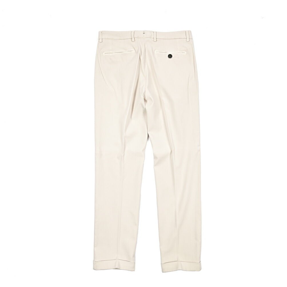 SALE｜BERWICH "RETRO - GD" ビスコース混コットン ワンタックストレッチパンツ｜433769-44｜GUARDAROBA MILANO OFFICIAL STORE