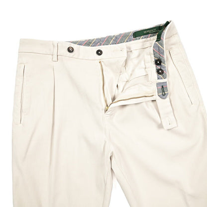 SALE｜BERWICH "RETRO - GD" ビスコース混コットン ワンタックストレッチパンツ｜433769-44｜GUARDAROBA MILANO OFFICIAL STORE