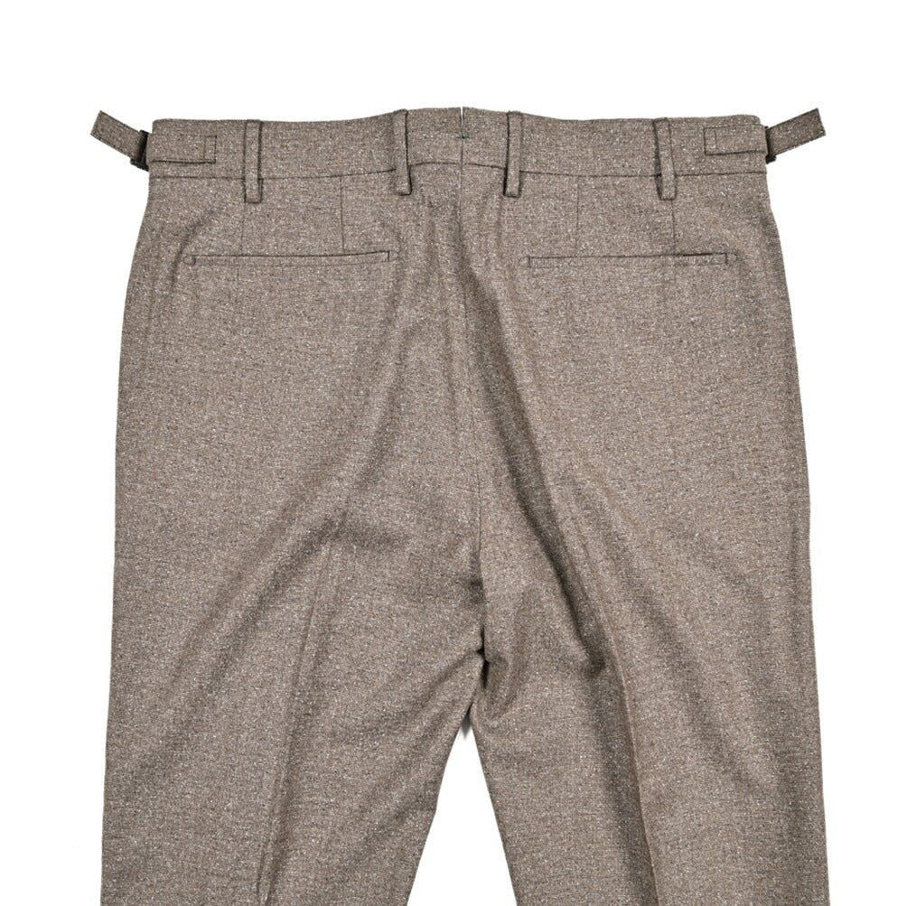 SALE｜BERWICH "RETRO LONG" シルク混ウール ノータックスラックス｜433305-46｜GUARDAROBA MILANO OFFICIAL STORE