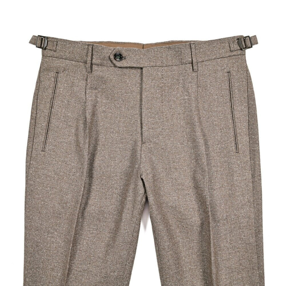 SALE｜BERWICH "RETRO LONG" シルク混ウール ノータックスラックス｜433305-46｜GUARDAROBA MILANO OFFICIAL STORE