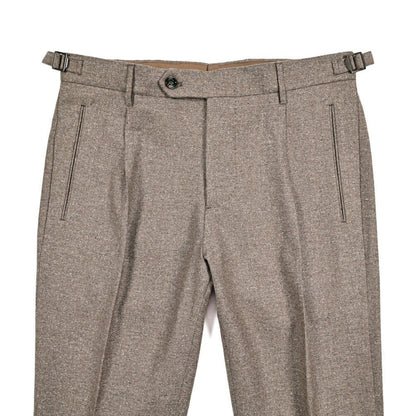 SALE｜BERWICH "RETRO LONG" シルク混ウール ノータックスラックス｜433305-46｜GUARDAROBA MILANO OFFICIAL STORE