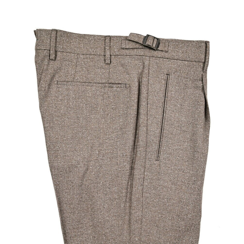 SALE｜BERWICH "RETRO LONG" シルク混ウール ノータックスラックス｜433305-46｜GUARDAROBA MILANO OFFICIAL STORE