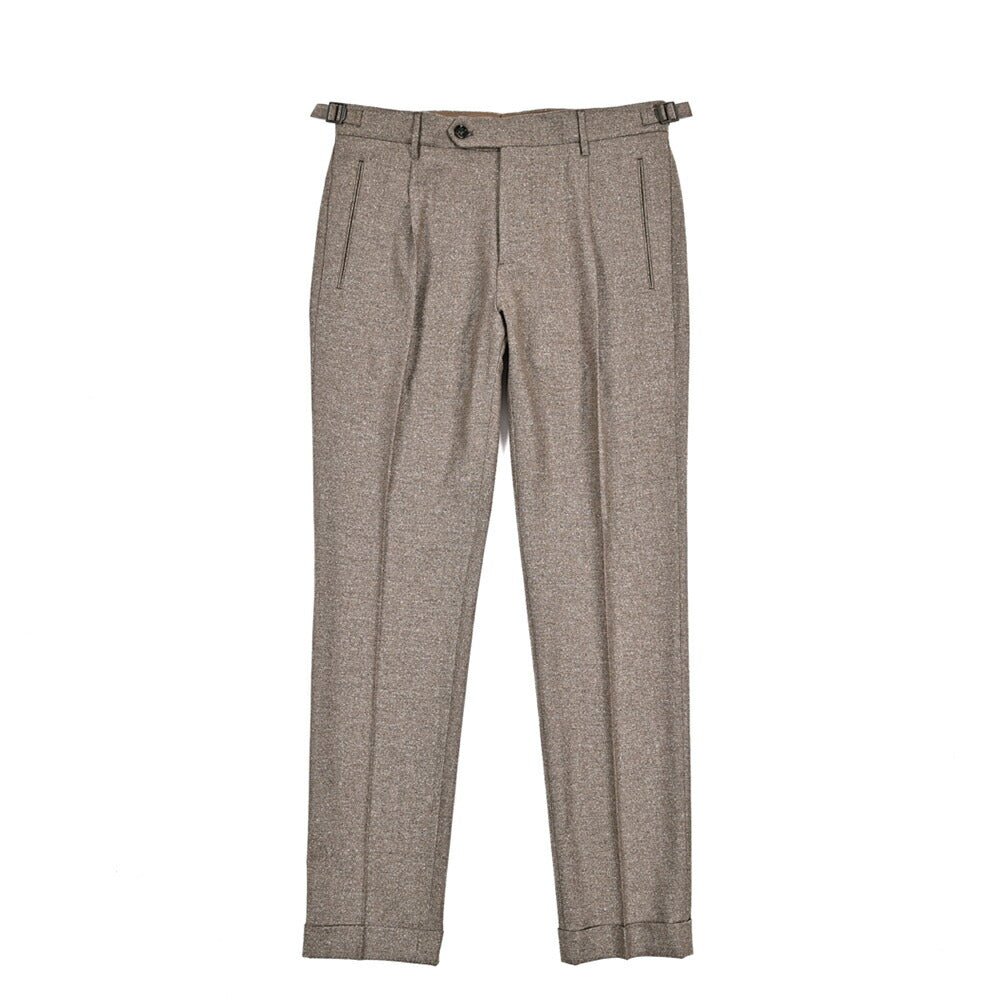 SALE｜BERWICH "RETRO LONG" シルク混ウール ノータックスラックス｜433305-46｜GUARDAROBA MILANO OFFICIAL STORE