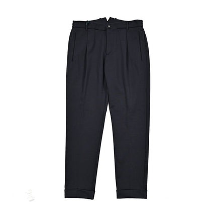 SALE｜BERWICH "RETRO TECH" ストレッチウール ワンタックジャージースラックス｜425247 - 48｜GUARDAROBA MILANO OFFICIAL STORE