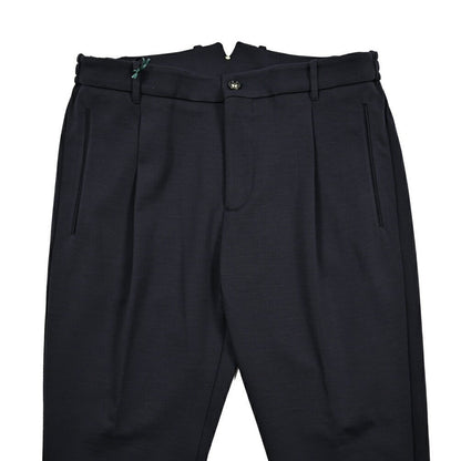 SALE｜BERWICH "RETRO TECH" ストレッチウール ワンタックジャージースラックス｜425247 - 48｜GUARDAROBA MILANO OFFICIAL STORE