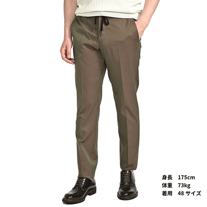 SALE｜BERWICH SPIAGGIA コットン100% ノータックイージースラックス(ソラーロ)｜421667 - 48｜GUARDAROBA MILANO OFFICIAL STORE
