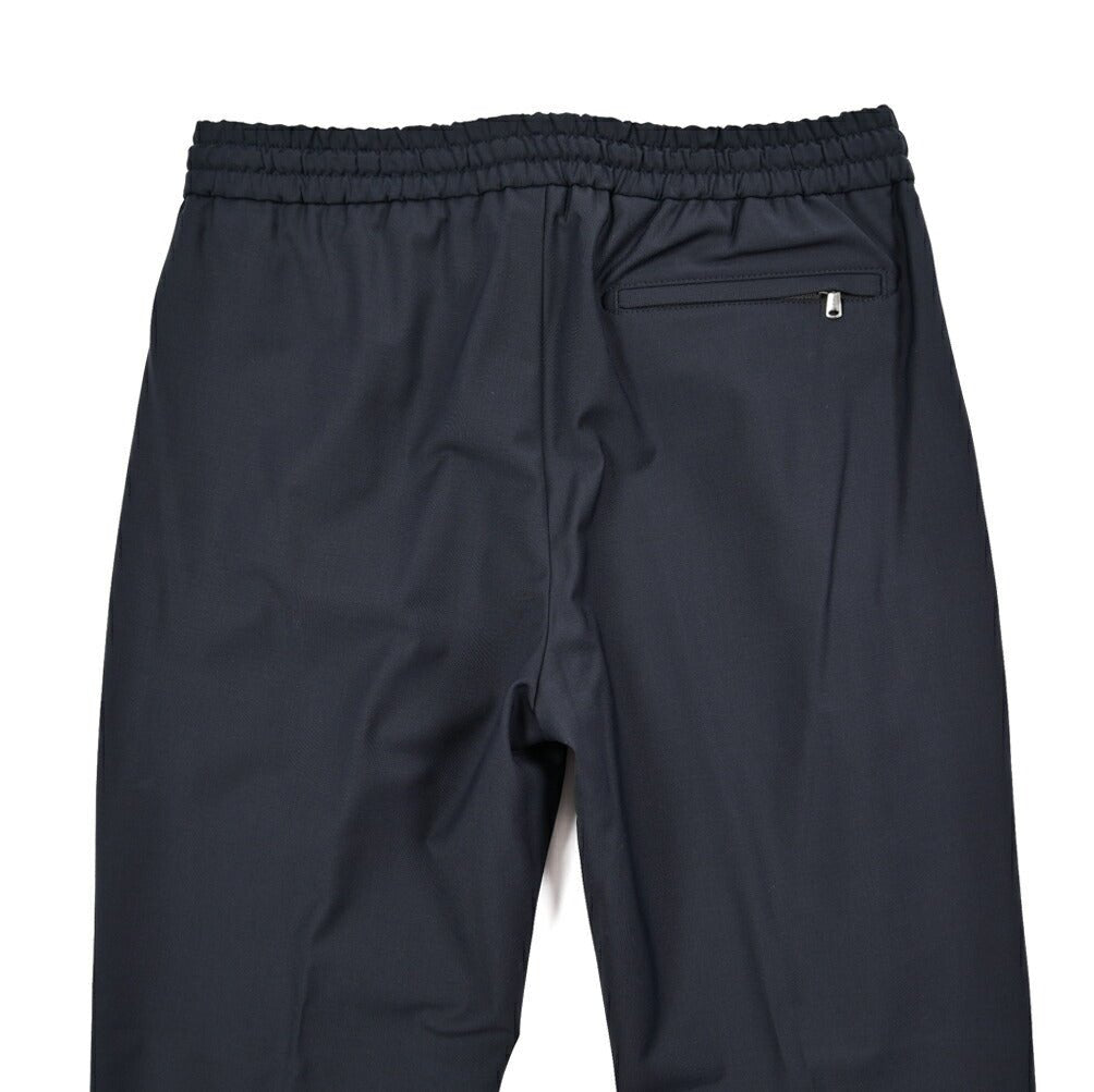 SALE｜BERWICH "SPIAGGIA 1P SPORT" ストレッチウール ワンタックジョガーパンツ(裾ジップ)｜424955 - 46｜GUARDAROBA MILANO OFFICIAL STORE