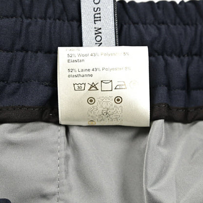 SALE｜BERWICH "SPIAGGIA 1P SPORT" ストレッチウール ワンタックジョガーパンツ(裾ジップ)｜424955 - 46｜GUARDAROBA MILANO OFFICIAL STORE