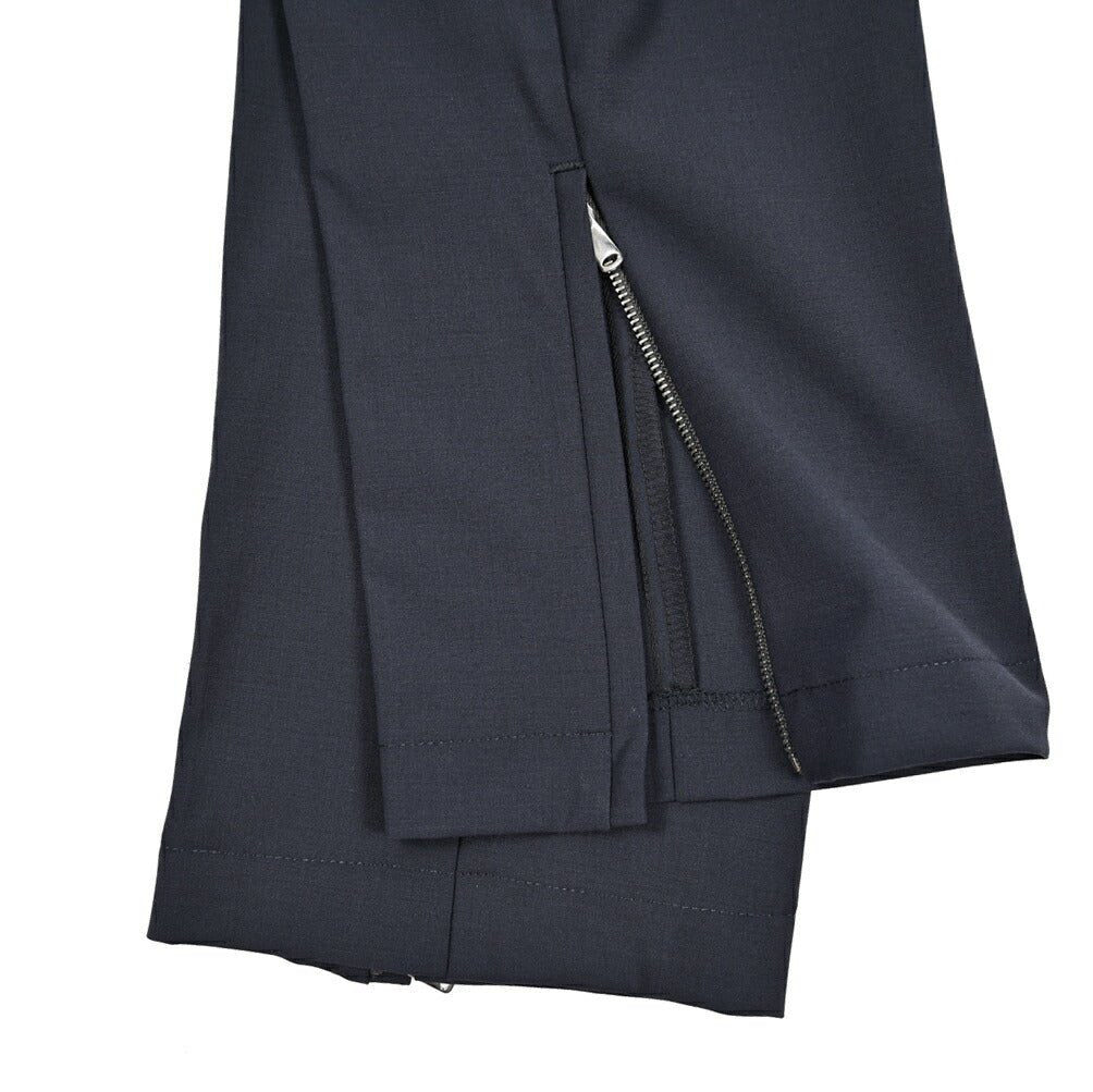SALE｜BERWICH "SPIAGGIA 1P SPORT" ストレッチウール ワンタックジョガーパンツ(裾ジップ)｜424955 - 46｜GUARDAROBA MILANO OFFICIAL STORE