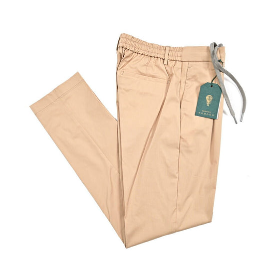 SALE｜BERWICH "SPIAGGIA" ストレッチコットン ドローコード付きイージーパンツ｜425291 - 46｜GUARDAROBA MILANO OFFICIAL STORE