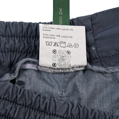 SALE｜BERWICH “SPIAGGIA SHORT-GD” スーピマコットン ノータックショーツ ネイビー(navy665) 3XL | GUARDAROBA MILANO OFFICIAL STORE