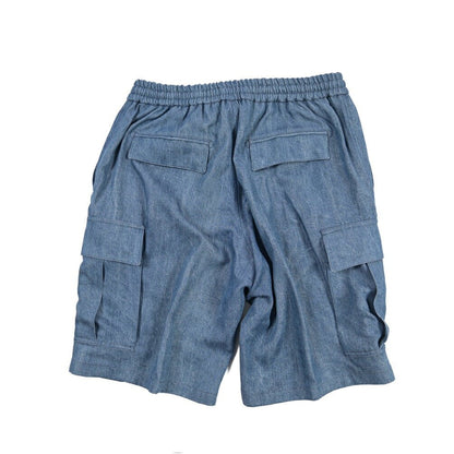 SALE｜BERWICH “WIDE SPIAGGIA JSH” リヨセル100% デニムショーツ ブルー(indigo) 50 | GUARDAROBA MILANO OFFICIAL STORE