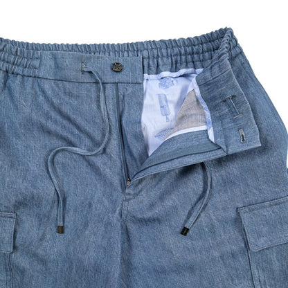 SALE｜BERWICH “WIDE SPIAGGIA JSH” リヨセル100% デニムショーツ ブルー(indigo) 50 | GUARDAROBA MILANO OFFICIAL STORE
