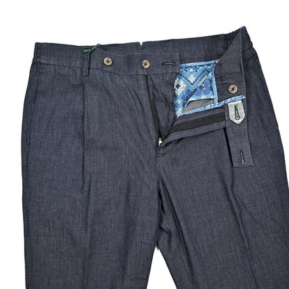 SALE｜BERWICH "XRETRO" ライトオンスデニム ワンタックスラックス｜425281 - 46｜GUARDAROBA MILANO OFFICIAL STORE