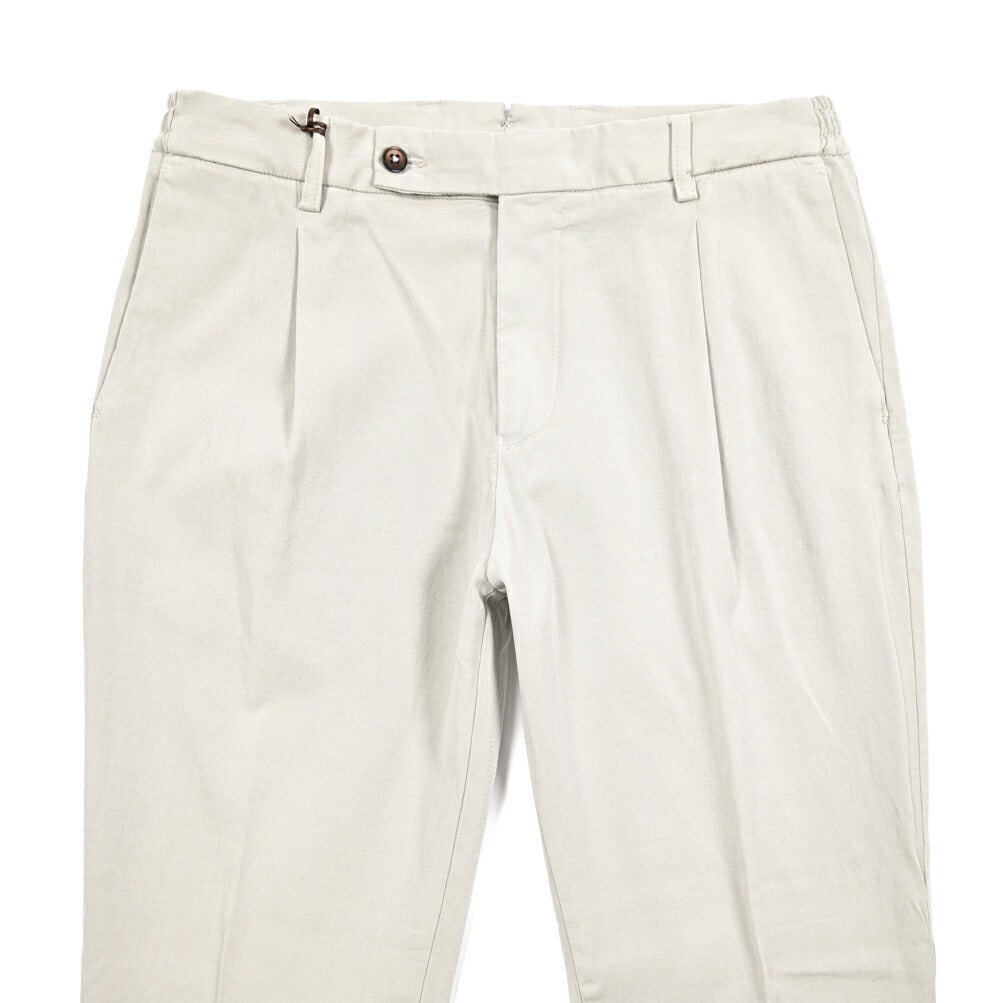 SALE｜BERWICH "XRETRO" ストレッチコットン ワンタックパンツ｜425371 - 46｜GUARDAROBA MILANO OFFICIAL STORE