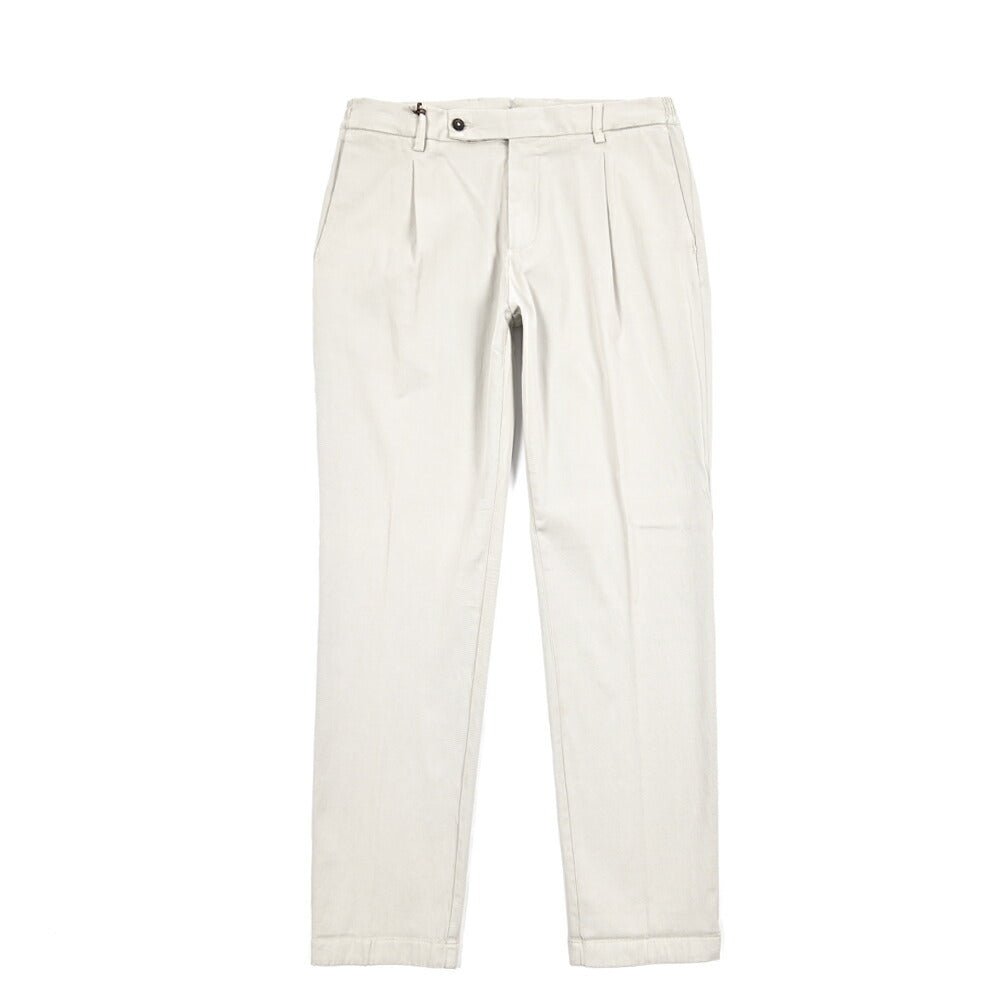 SALE｜BERWICH "XRETRO" ストレッチコットン ワンタックパンツ｜425371 - 46｜GUARDAROBA MILANO OFFICIAL STORE