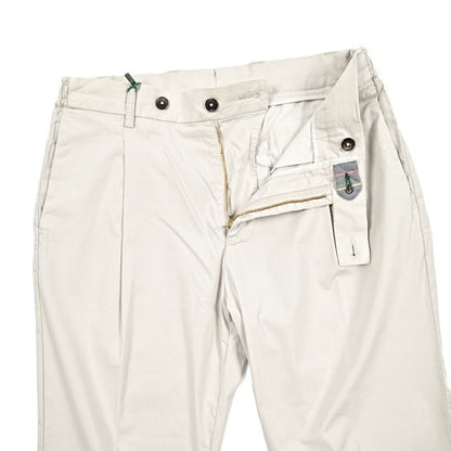 SALE｜BERWICH "XRETRO" ストレッチコットン ワンタックパンツ｜425383 - 50｜GUARDAROBA MILANO OFFICIAL STORE