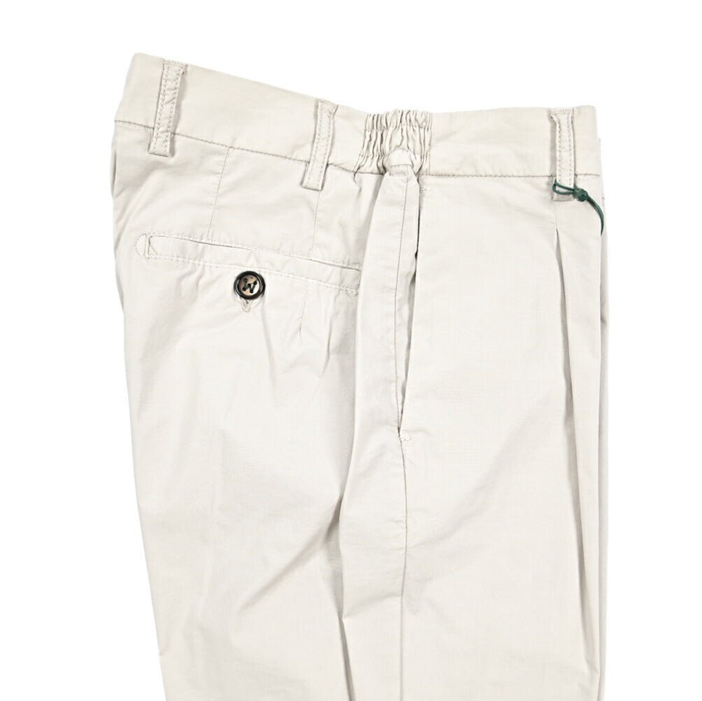 SALE｜BERWICH "XRETRO" ストレッチコットン ワンタックパンツ｜425383 - 50｜GUARDAROBA MILANO OFFICIAL STORE