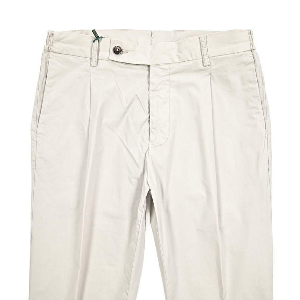 SALE｜BERWICH "XRETRO" ストレッチコットン ワンタックパンツ｜425383 - 50｜GUARDAROBA MILANO OFFICIAL STORE