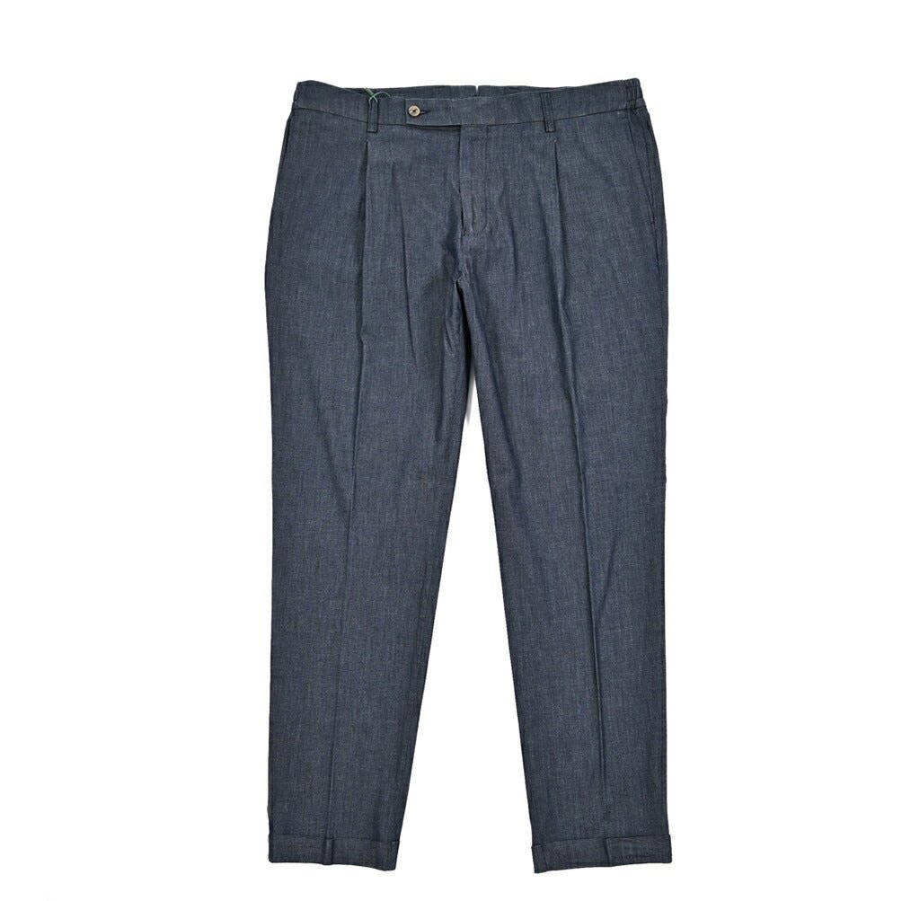 SALE｜BERWICH "XRETRO - GD" ストレッチデニム ワンタックスラックス｜425392 - 54｜GUARDAROBA MILANO OFFICIAL STORE