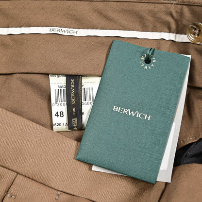 SALE｜BERWICH YRETRO ヴァージンウール100% ノータックスラックス｜433533-48｜GUARDAROBA MILANO OFFICIAL STORE