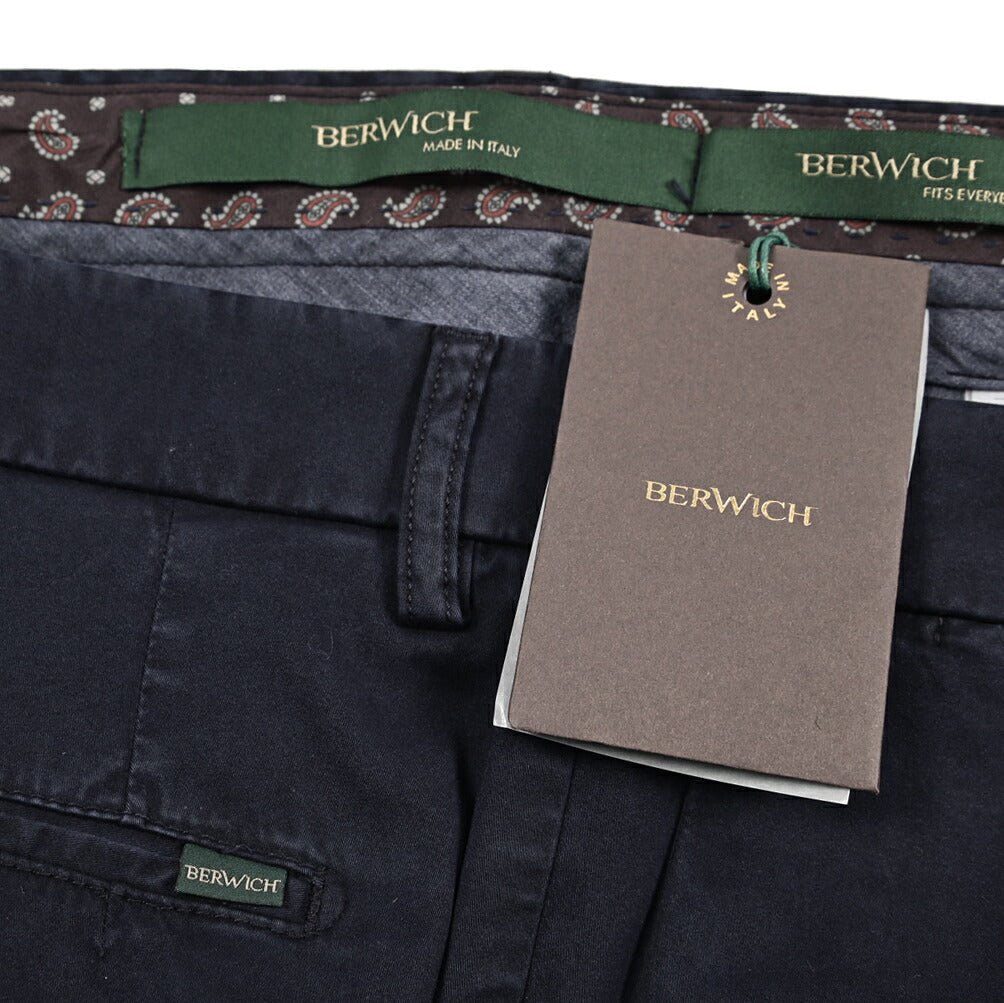 SALE｜BERWICH YRETRO - GD ストレッチコットン ノータックパンツ｜433689-46｜GUARDAROBA MILANO OFFICIAL STORE