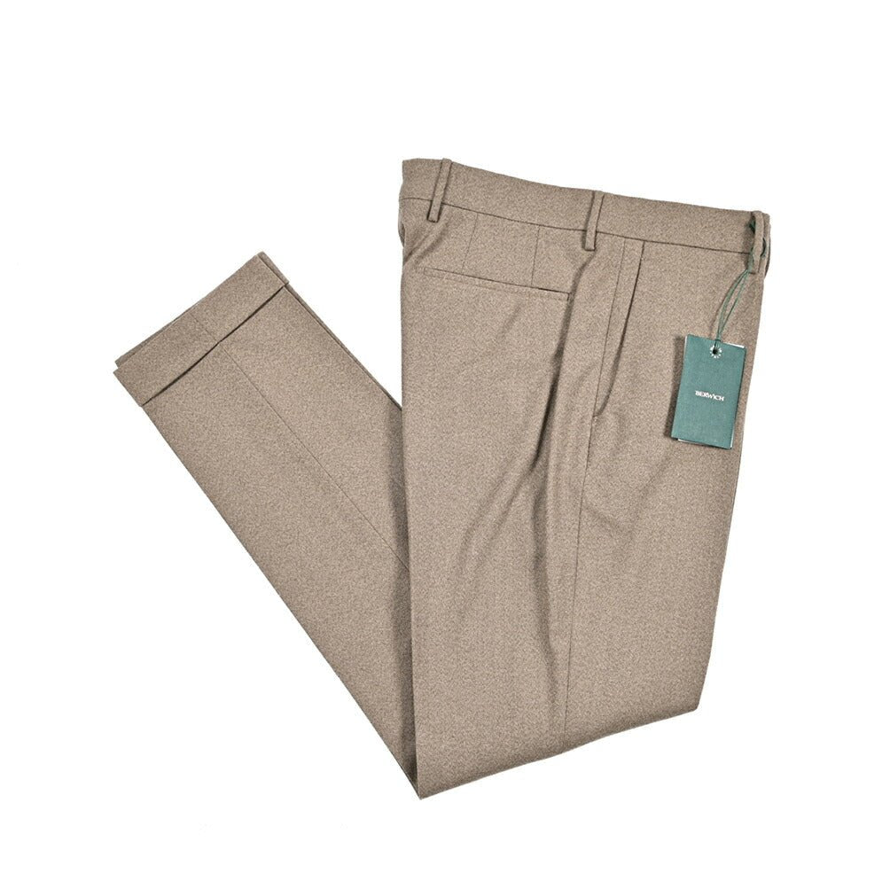 SALE｜BERWICH ベルウィッチ / RETRO ウール100% ワンタックスラックス