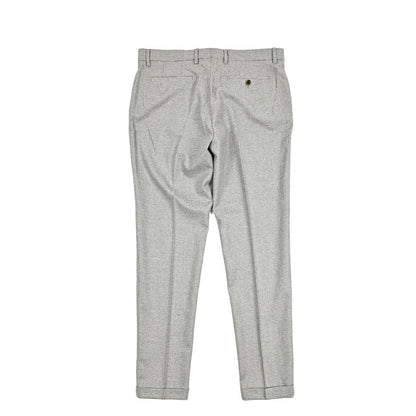 SALE｜BERWICH "YRETRO LONG" ヴァージンウール100% ノータックスラックス｜433250-52｜GUARDAROBA MILANO OFFICIAL STORE