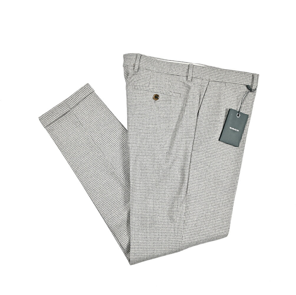 SALE｜BERWICH "YRETRO LONG" ヴァージンウール100% ノータックスラックス｜433250-52｜GUARDAROBA MILANO OFFICIAL STORE