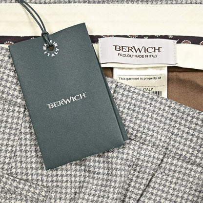 SALE｜BERWICH "YRETRO LONG" ヴァージンウール100% ノータックスラックス｜433250-52｜GUARDAROBA MILANO OFFICIAL STORE