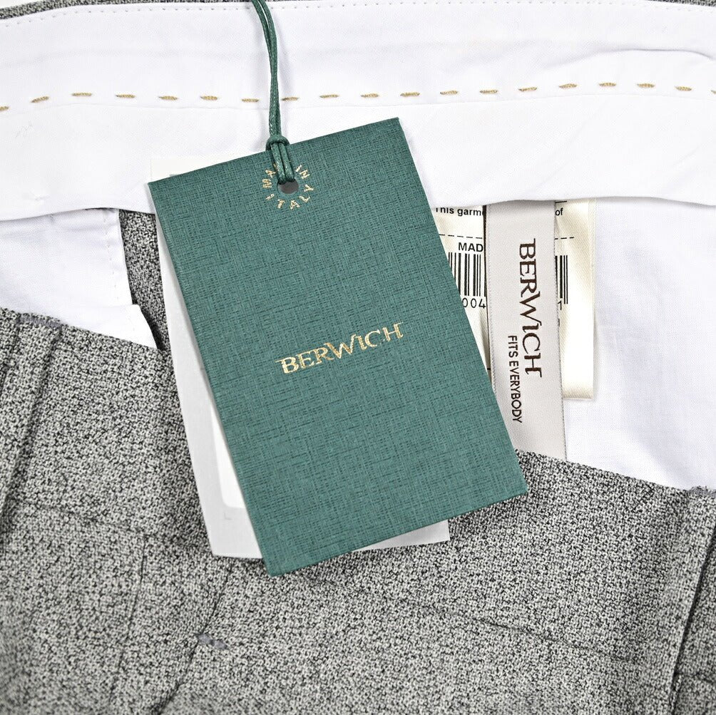 SALE｜BERWICH "YRETRO LONG" ヴァージンウール100% ノータックスラックス｜433298-46｜GUARDAROBA MILANO OFFICIAL STORE