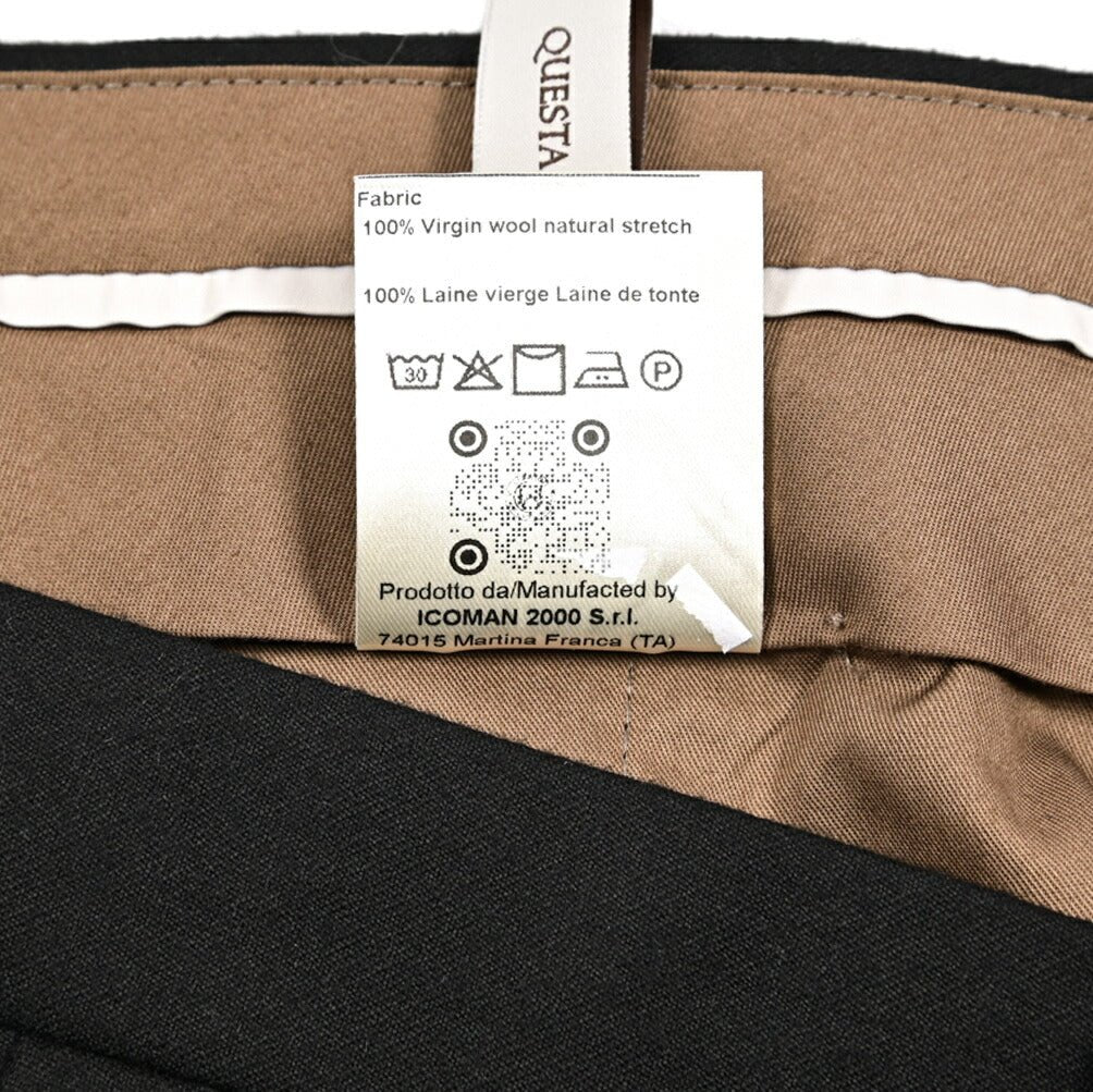 SALE｜BERWICH "YRETRO LONG" ヴァージンウール100% ノータックスラックス｜433742-46｜GUARDAROBA MILANO OFFICIAL STORE