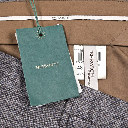 SALE｜BERWICH "YRETRO LONG" ストレッチウール ノータックスラックス｜433254-46｜GUARDAROBA MILANO OFFICIAL STORE