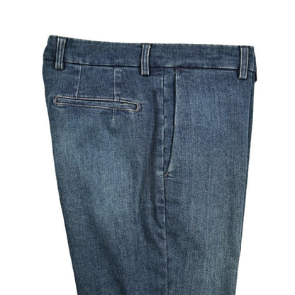 SALE｜BERWICH "YRETRO LONG" ストレッチコットン ノータックデニムスラックス デニスラ｜433349-46｜GUARDAROBA MILANO OFFICIAL STORE