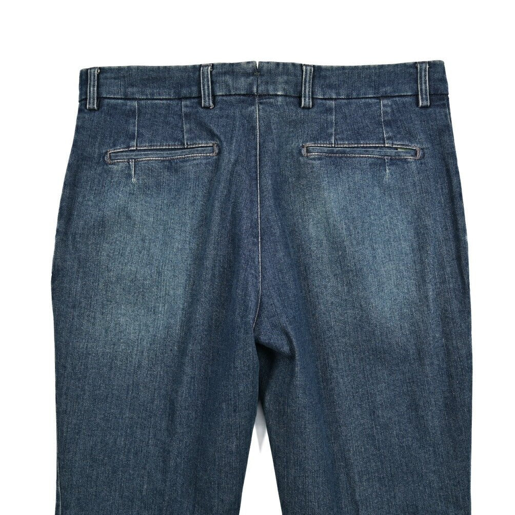 SALE｜BERWICH "YRETRO LONG" ストレッチコットン ノータックデニムスラックス デニスラ｜433349-46｜GUARDAROBA MILANO OFFICIAL STORE