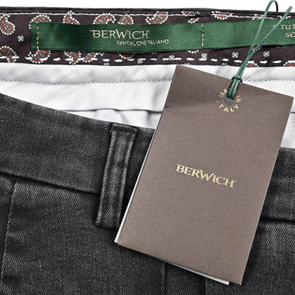 SALE｜BERWICH "YRETRO LONG" ストレッチコットン ノータックデニムスラックス デニスラ｜433355-46｜GUARDAROBA MILANO OFFICIAL STORE