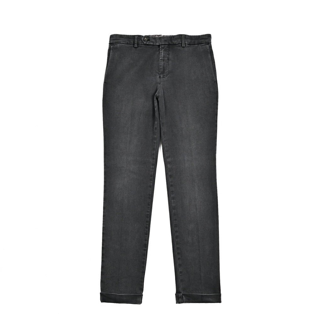 SALE｜BERWICH "YRETRO LONG" ストレッチコットン ノータックデニムスラックス デニスラ｜433355-46｜GUARDAROBA MILANO OFFICIAL STORE