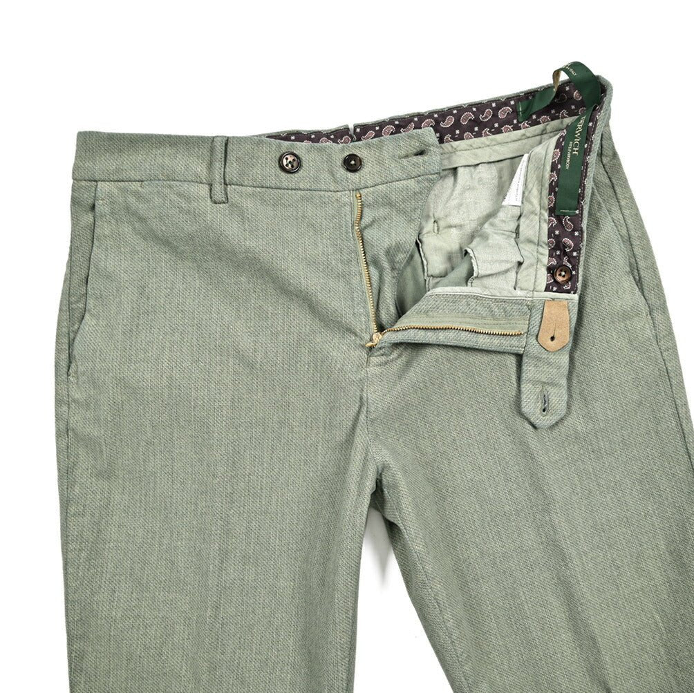 SALE｜BERWICH "YRETRO LONG - GD" ストレッチコットン ノータックパンツ｜433171-46｜GUARDAROBA MILANO OFFICIAL STORE